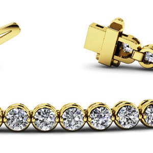 Diamond Bracelet SB778 Yellow Gold image video
