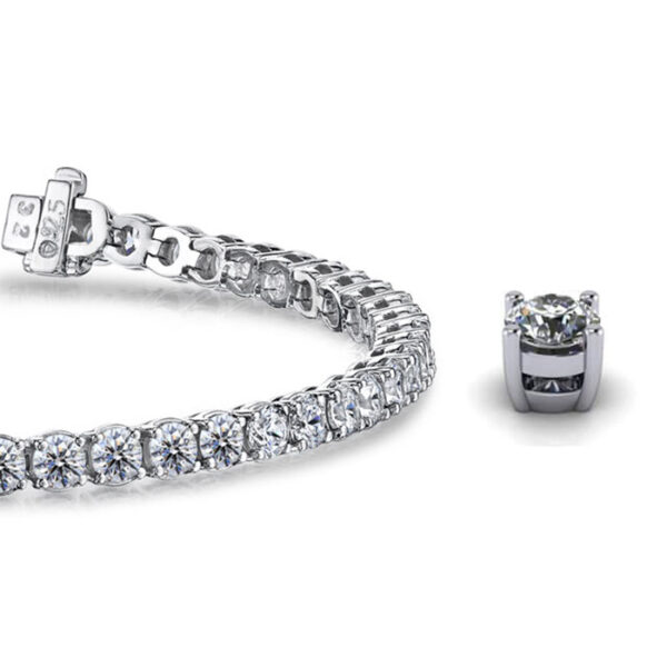 White gold bracelet nz clearance