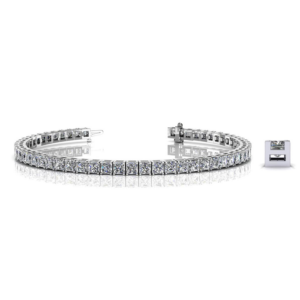 Diamond Bracelet SB847 White Gold image 2