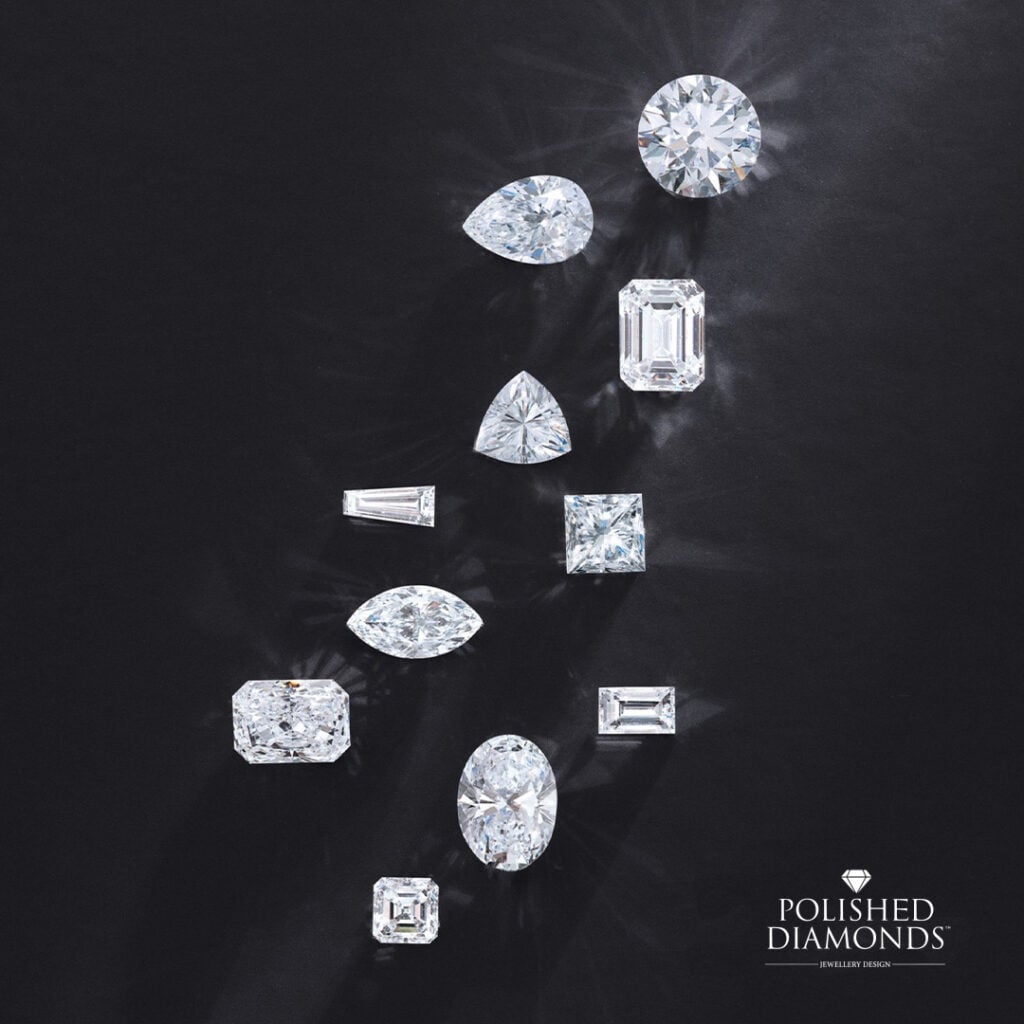 Different diamond shapes