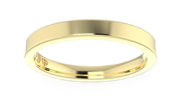Ladies-Wedding-Ring-Yellow-Gold-Flat