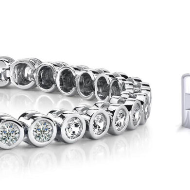 Diamond Bracelet PD SB276- Platinum Image 3