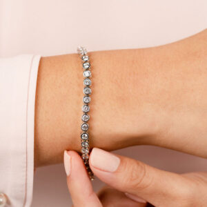 Diamond Bracelet PD SB276- White Gold Image 1