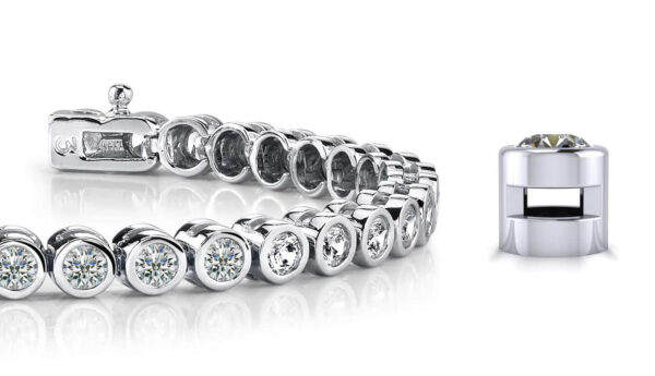 Diamond Bracelet PD SB276- White Gold Image 3