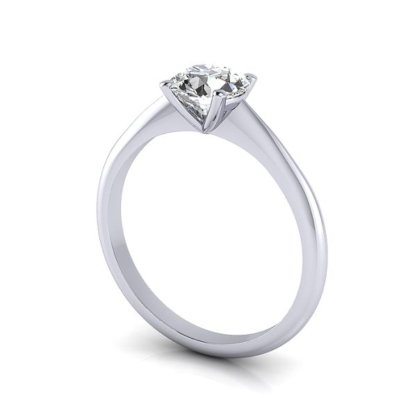 Diamond Ring RS3 White Gold 3D