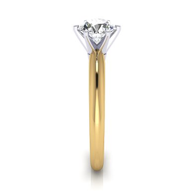 Diamond Ring Yellow Gold RS2 SV