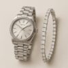 Diamond Bracelet and Watch Image