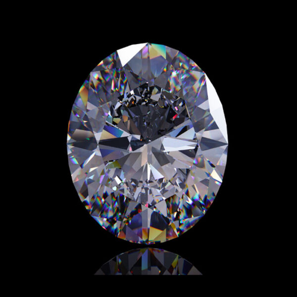 Oval lab grown diamond image