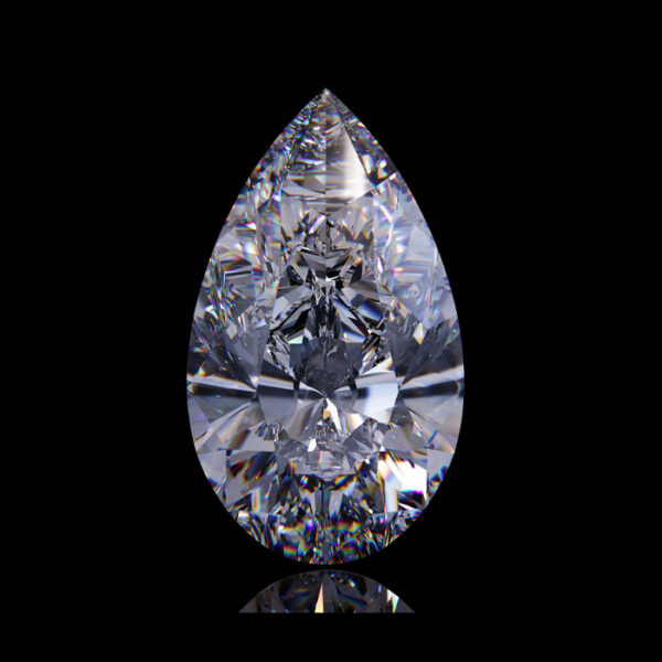 Pear lab grown diamond image