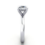 Cushion Diamond Ring Platinum RS51 SV Cushion Diamond Ring Platinum RS51 SV