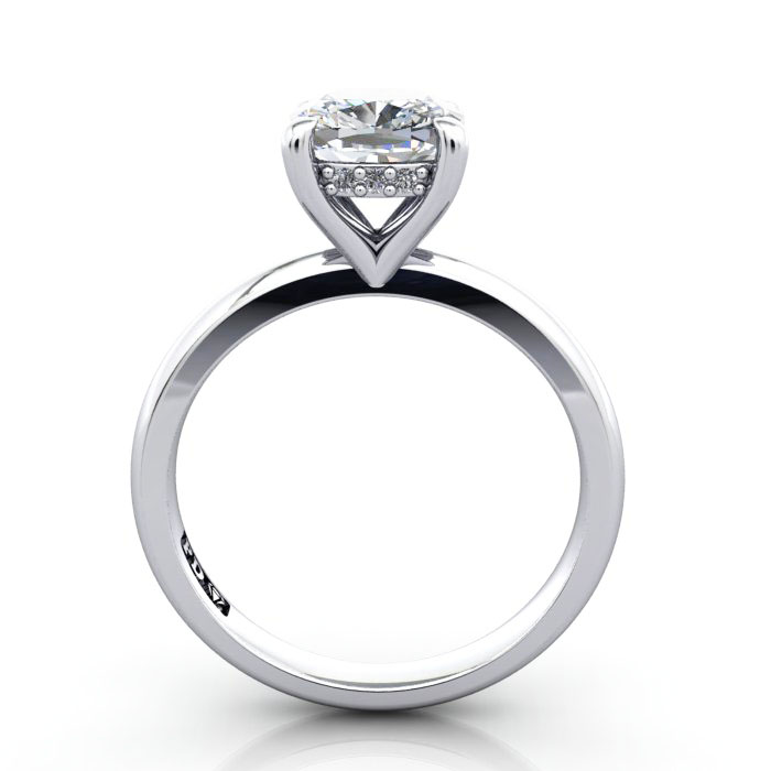 Cushion Diamond Ring Platinum RS51 TF Cushion Diamond Ring Platinum RS51 TF