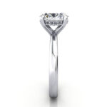 Oval Diamond Ring Platinum RS51 SV