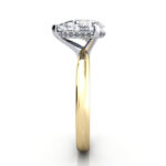Pear Diamond Ring Yellow Gold RS51 SV Pear Diamond Ring Yellow Gold RS51 SV