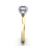Round Brilliant Diamond Ring Yellow Gold RS51 SV Round Brilliant Diamond Ring Yellow Gold RS51 SV