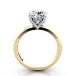 Round Brilliant Diamond Ring Yellow Gold RS51 TF Round Brilliant Diamond Ring Yellow Gold RS51 TF