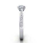 Round Brilliant Vintage Diamond Ring White Gold RV2 SV Round Brilliant Vintage Diamond Ring White Gold RV2 SV
