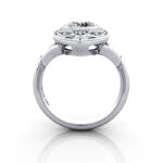 Round Brilliant Vintage Diamond Ring White Gold RV5 TF Round Brilliant Vintage Diamond Ring White Gold RV5 TF