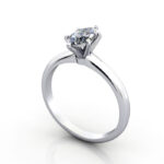 Marquise Cut Solitaire Diamond Ring White Gold RS2 3D Marquise Cut Solitaire Diamond Ring White Gold RS2 3D