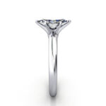 Marquise Cut Solitaire Diamond Ring White Gold RS2 SV Marquise Cut Solitaire Diamond Ring White Gold RS2 SV