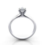 Marquise Cut Solitaire Diamond Ring White Gold RS2 TF Marquise Cut Solitaire Diamond Ring White Gold RS2 TF