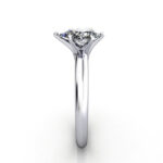 Pear Cut Solitaire Diamond Ring Platinum RS2 SV Pear Cut Solitaire Diamond Ring Platinum RS2 SV