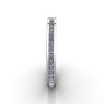 Princess Cut Eternity Diamond Ring Platinum RE4 SV