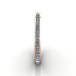 Princess Cut Eternity Diamond Ring Rose Gold RE4 SV Princess Cut Eternity Diamond Ring Rose Gold RE4 SV