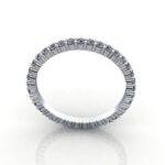 Round Brilliant Eternity Diamond Ring Platinum 0.50ct RE1 TF Round Brilliant Eternity Diamond Ring Platinum 0.50ct RE1 TF