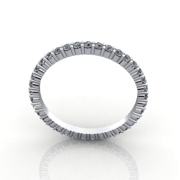 Round Brilliant Eternity Diamond Ring Platinum 0.50ct RE1 TF Round Brilliant Eternity Diamond Ring Platinum 0.50ct RE1 TF