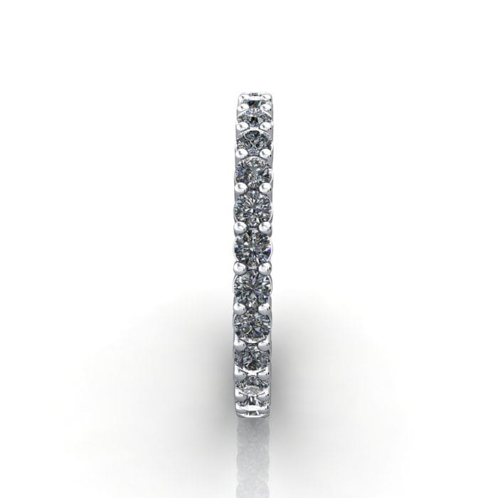 Round Brilliant Eternity Diamond Ring Platinum 1.00ct RE1 SV Round Brilliant Eternity Diamond Ring Platinum 1.00ct RE1 SV