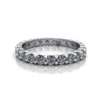 Round Brilliant Eternity Diamond Ring Platinum 1.50ct RE1 LF Round Brilliant Eternity Diamond Ring Platinum 1.50ct RE1 LF
