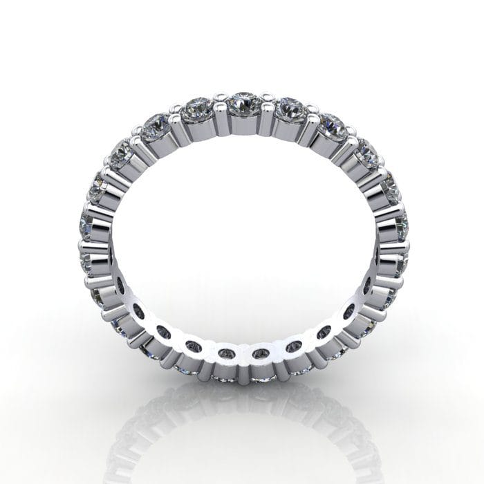 Round Brilliant Eternity Diamond Ring Platinum 1.50ct RE1 TF Round Brilliant Eternity Diamond Ring Platinum 1.50ct RE1 TF