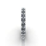 Round Brilliant Eternity Diamond Ring White Gold 1.50ct RE1 SV
