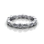 Round Brilliant Eternity Diamond Ring White Gold RE3 LF Round Brilliant Eternity Diamond Ring White Gold RE3 LF
