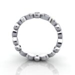 Round Brilliant Eternity Diamond Ring White Gold RE3 TF Round Brilliant Eternity Diamond Ring White Gold RE3 TF