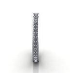 Round Brilliant Eternity Diamond Ring White Gold RE5 SV