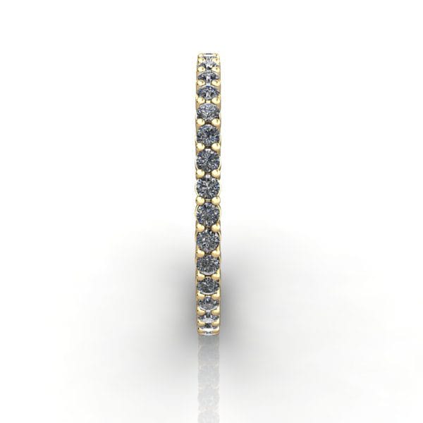 Round Brilliant Eternity Diamond Ring Yellow Gold 0.50ct RE1 SV Round Brilliant Eternity Diamond Ring Yellow Gold 0.50ct RE1 SV