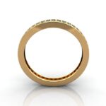 Round Brilliant Eternity Diamond Ring Yellow Gold RE5 TF Round Brilliant Eternity Diamond Ring Yellow Gold RE5 TF