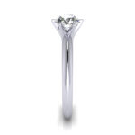 Round Brilliant Solitaire Diamond Ring Platinum RS2 SV Round Brilliant Solitaire Diamond Ring Platinum RS2 SV