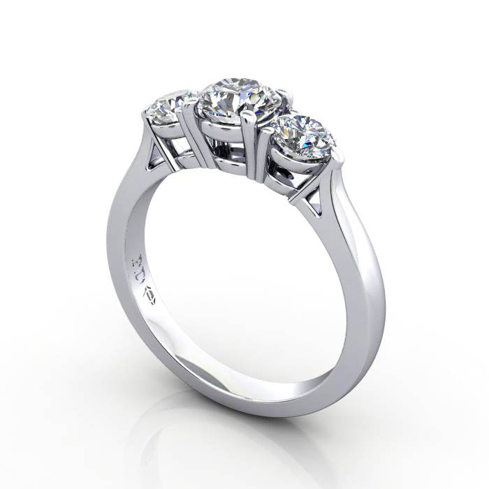 Trilogy Diamond Rings