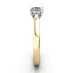 Asscher Cut Solitaire Diamond Ring Yellow Gold RS41 SV Asscher Cut Solitaire Diamond Ring Yellow Gold RS41 SV