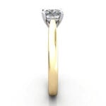 Cushion Cut Solitaire Diamond Ring Yellow Gold RS41 SV Cushion Cut Solitaire Diamond Ring Yellow Gold RS41 SV