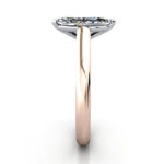 Marquise Cut Solitaire Diamond Ring Rose Gold RS35 SV Marquise Cut Solitaire Diamond Ring Rose Gold RS35 SV