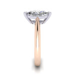 Marquise Cut Solitaire Diamond Ring Rose Gold RS5 SV Marquise Cut Solitaire Diamond Ring Rose Gold RS5 SV
