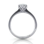 Marquise Cut Solitaire Diamond Ring White Gold RS19 TF Marquise Cut Solitaire Diamond Ring White Gold RS19 TF