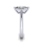 Marquise Cut Solitaire Diamond Ring White Gold RS5 SV Marquise Cut Solitaire Diamond Ring White Gold RS5 SV