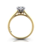 Marquise Cut Solitaire Diamond Ring Yellow Gold RS34 TF Marquise Cut Solitaire Diamond Ring Yellow Gold RS34 TF