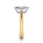 Marquise Cut Solitaire Diamond Ring Yellow Gold RS5 SV Marquise Cut Solitaire Diamond Ring Yellow Gold RS5 SV