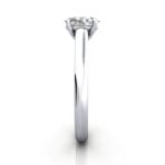 Oval Cut Solitaire Diamond Ring Platinum RS35 SV Oval Cut Solitaire Diamond Ring Platinum RS35 SV