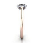 Oval Cut Solitaire Diamond Ring Rose Gold RS34 SV Oval Cut Solitaire Diamond Ring Rose Gold RS34 SV
